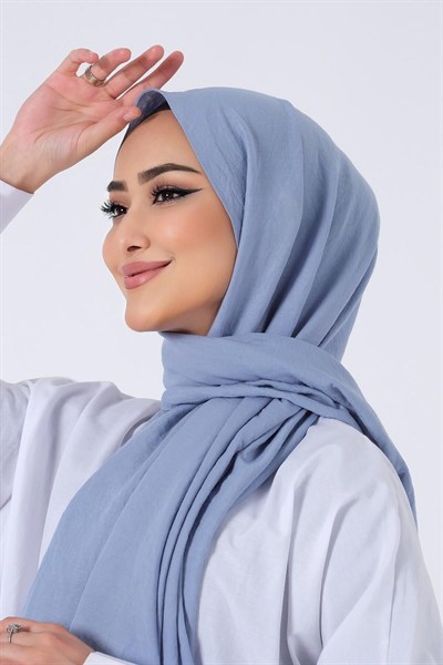 Harem Scarf Amor Şal - Kot Mavi