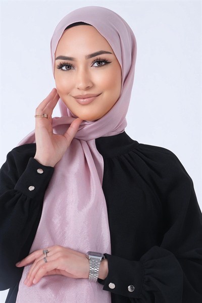 Harem Scarf Brisa Vual Şal -  Koyu Pudra