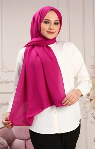 Harem Scarf İncila Şal - Fuşya