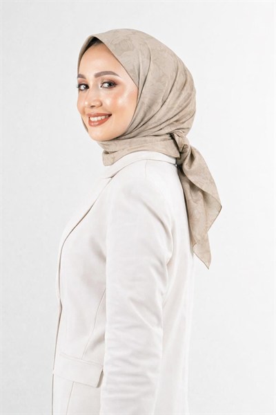Harem Scarf Viskon Eşarp - Gold Derin - Kum Beji