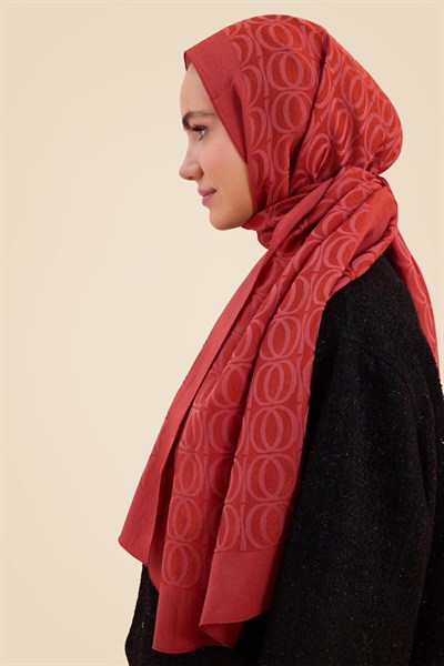 Imannoor Naia Şal - Bambunoor - Kiremit