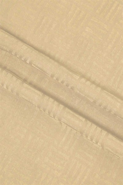 Imannoor Naia Şal - Iman Kare Desenli - Gold