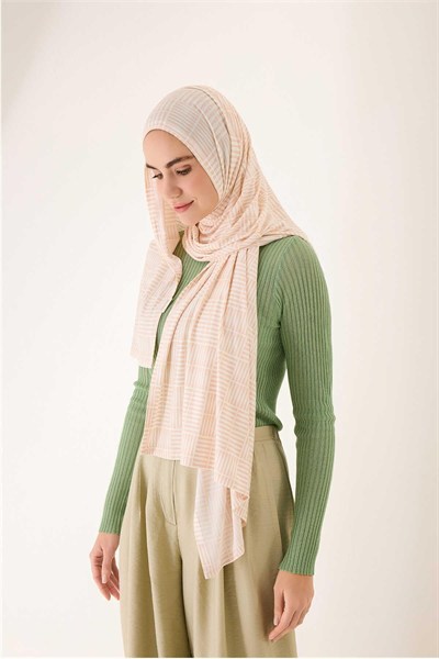 Imannoor Supreme Şal - Duble I - Krem