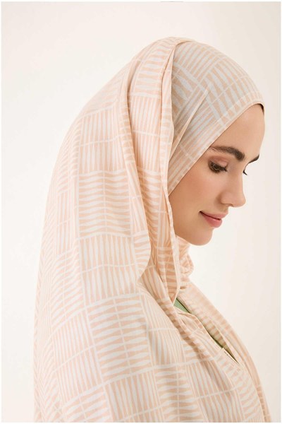 Imannoor Supreme Şal - Duble I - Krem