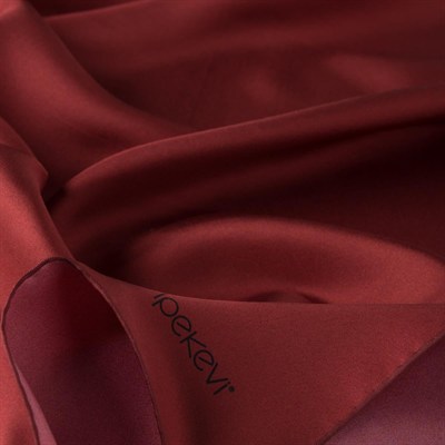 İpekevi Düz Twill İpek Eşarp - Bordo