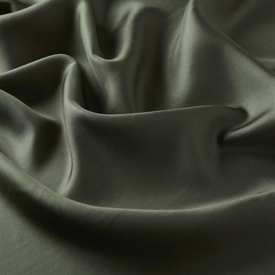 İpekevi Düz Twill İpek Eşarp - Ceviz Yeşili