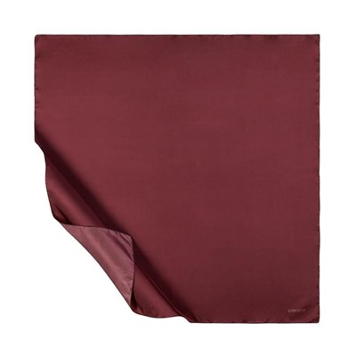 İpekevi Düz Twill İpek Eşarp - Orman Gülü