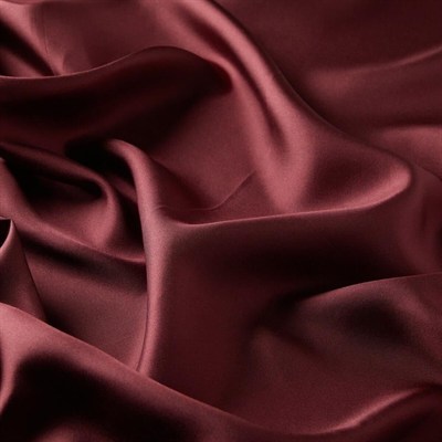 İpekevi Düz Twill İpek Eşarp - Orman Gülü