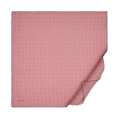 İpekevi Monogram Eşarp - Gül Pembe
