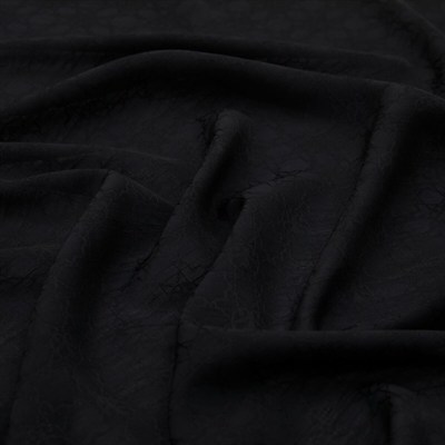 İpekevi Monogram Eşarp - Siyah Bej