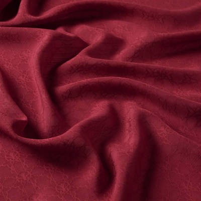 İpekevi Monogram Şal - Bordo
