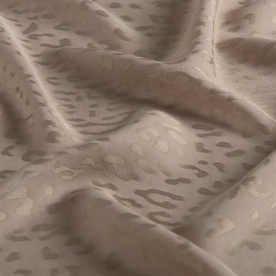 İpekevi Monogram Şal - Leopar Desenli - Taş