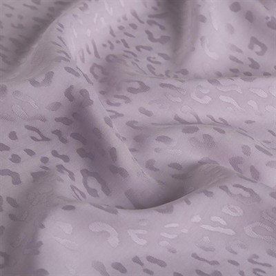 İpekevi Monogram Şal - Leopar Desenli - Leylak