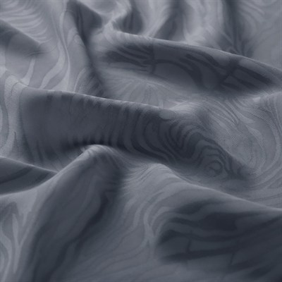 İpekevi Monogram Şal - Zebra Desenli - Gümüş