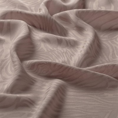 İpekevi Monogram Şal - Zebra Desenli - Taş