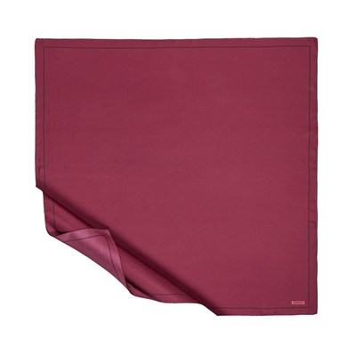 İpekevi Twill İpek Eşarp - Çerçeve - Bordo