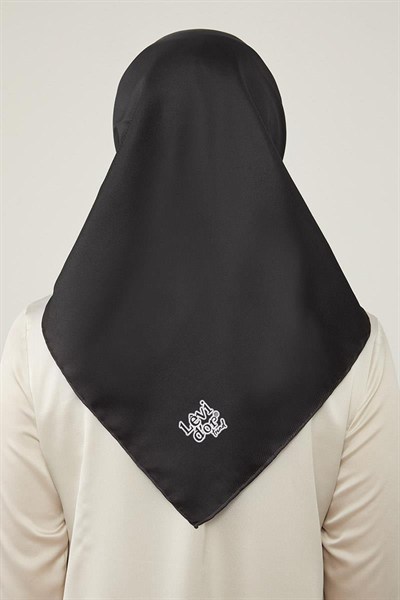 Levidor Düz Trend Eşarp - Siyah