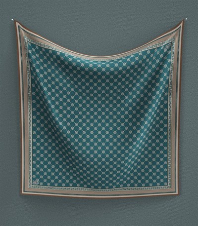 Levidor Kristal Eşarp - 1425 - Petrol Yeşili