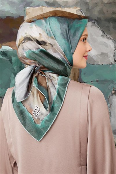 Levidor Kristal Eşarp - 17568 - Zümrüt
