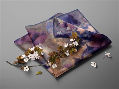 Levidor Kristal Eşarp - 17818 - Lacivert