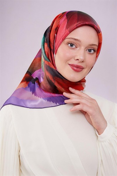 Levidor Kristal Eşarp - 18010 - Mor