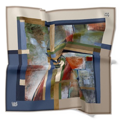 Levidor Kristal Eşarp - 19010 - İndigo