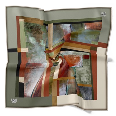 Levidor Kristal Eşarp - 19010 - Yeşil