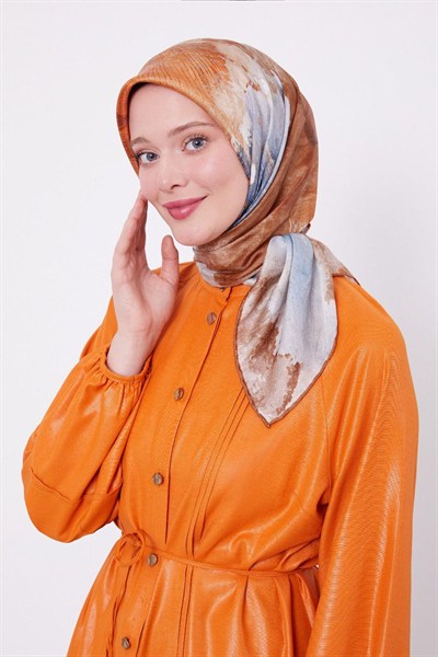 Levidor Kristal Eşarp - 21010 - Bakır