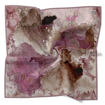 Levidor Kristal Eşarp - 21010 - Mürdüm