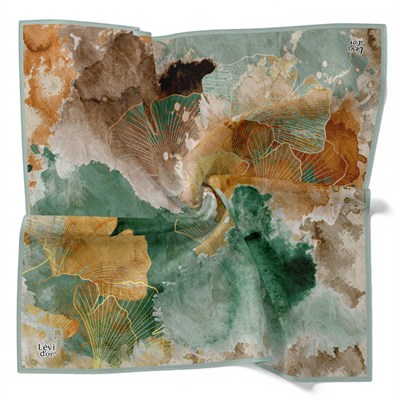 Levidor Kristal Eşarp - 21010 - Yeşil