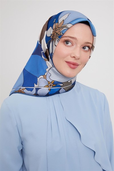 Levidor Kristal Eşarp - 23010 - İndigo