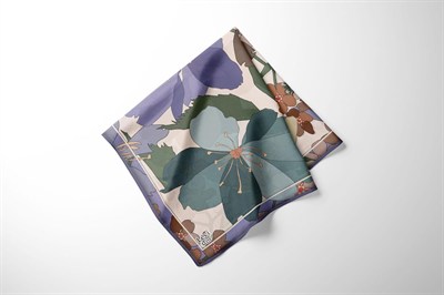 Levidor Kristal Eşarp - 23010 - İndigo