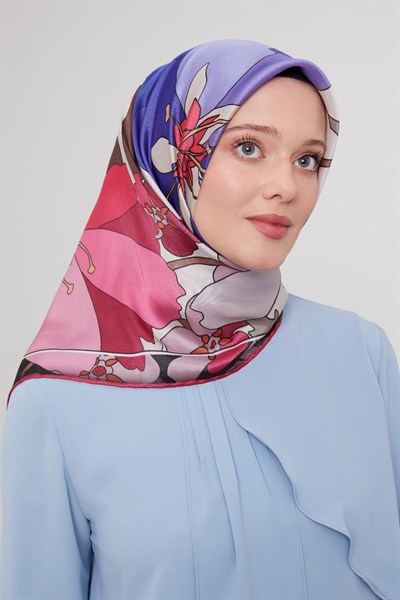 Levidor Kristal Eşarp - 23010 - Vişne