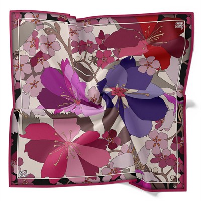 Levidor Kristal Eşarp - 23010 - Vişne