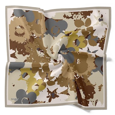 Levidor Pamuklu Sport Eşarp - 0915-09 Taş