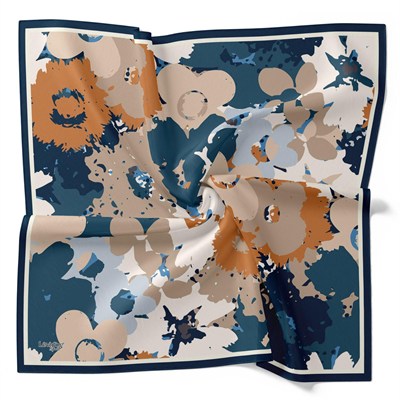 Levidor Pamuklu Sport Eşarp - 0915-12 Lacivert