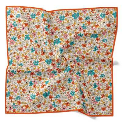 Levidor Pamuklu Sport Eşarp - 7903 Turuncu