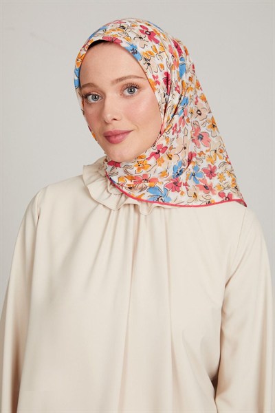 Levidor Pamuklu Sport Eşarp - 7903 Turuncu