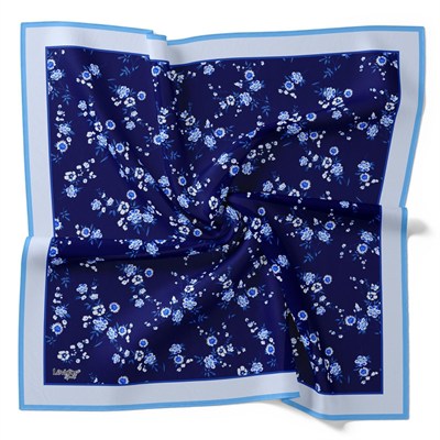 Levidor Pamuklu Sport Eşarp - 90155-03 Lacivert