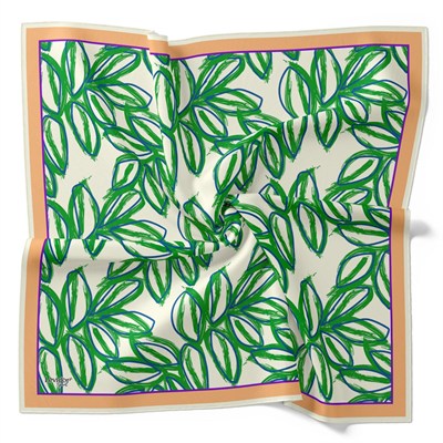 Levidor Pamuklu Sport Eşarp - 90731-01 Zümrüt Somon