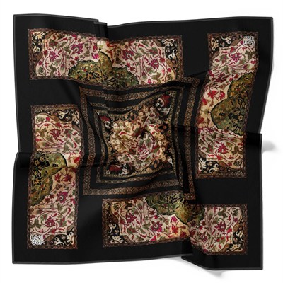 Levidor Soft Pamuk Eşarp - 90045-01 Siyah