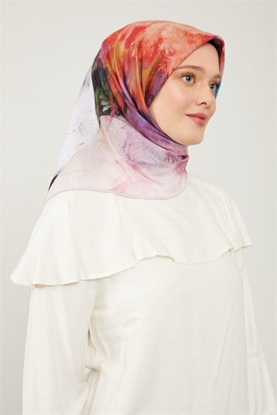 Levidor Soft Pamuk Eşarp - 90070-01 Siyah