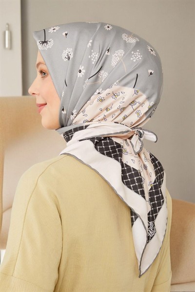 Levidor Trend Eşarp - 17760-03 Bej Gri