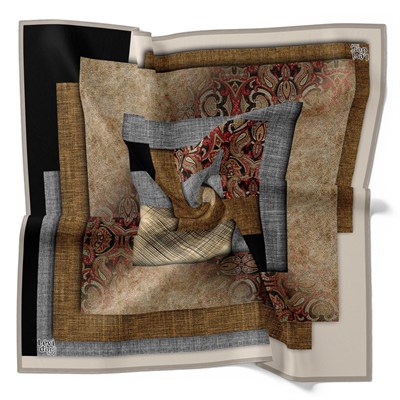 Levidor Trend Eşarp - 18947-03 Gri