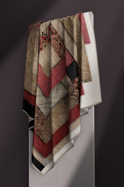 Levidor Trend Eşarp - 18947-06 Bordo