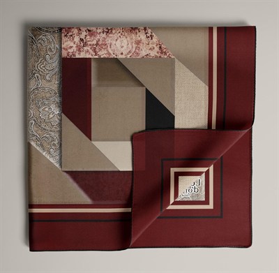 Levidor Trend Eşarp - 18978-08 Bordo
