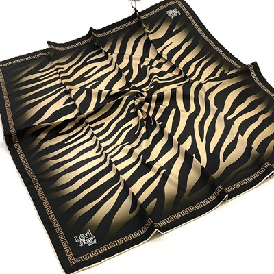 Levidor Trend Eşarp - Zebra Desen - Siyah Bej