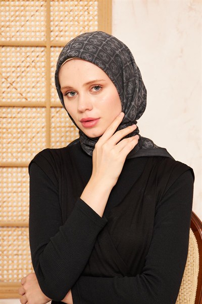 Pierre Cardin Cotton Eşarp - 1030400-913 Gri Füme