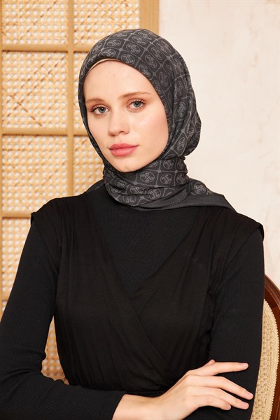 Pierre Cardin Cotton Eşarp - 1030400-913 Gri Füme