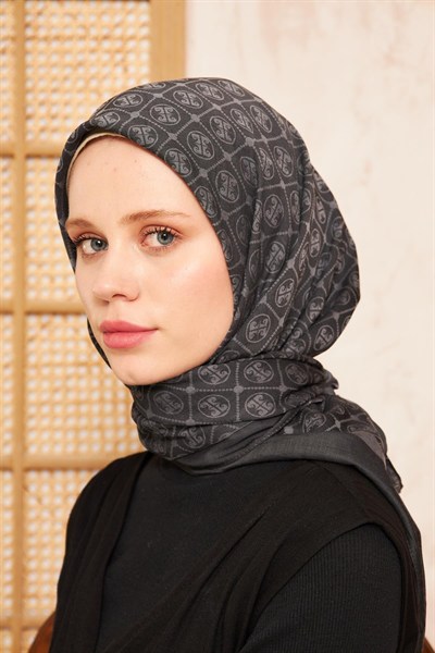 Pierre Cardin Cotton Eşarp - 1030400-913 Gri Füme